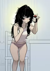 Page 15 of Miss. Gloomy Girl as her College Debut - preview thumbnail