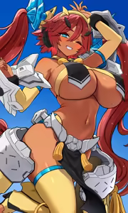 Page 20 of Megami Device,Tsukuyomi Regalia, Ame-no-Uzume Sunshine,PUNI☆MOFU Ran - preview thumbnail
