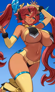 Page 23 of Megami Device,Tsukuyomi Regalia, Ame-no-Uzume Sunshine,PUNI☆MOFU Ran - preview thumbnail