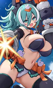 Page 36 of Megami Device,Tsukuyomi Regalia, Ame-no-Uzume Sunshine,PUNI☆MOFU Ran - preview thumbnail