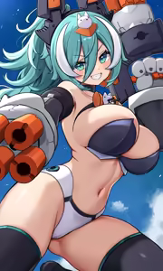 Page 37 of Megami Device,Tsukuyomi Regalia, Ame-no-Uzume Sunshine,PUNI☆MOFU Ran - preview thumbnail