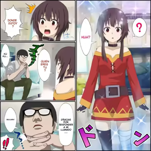 Page 2 of Anime Chara to Seckle Dekiru Appli ''Megumin Shoukan Hen''｜La App con la que Puedes Cogerte a Personajes de Anime ~El Caso de la Invocación de Megumin~ - preview thumbnail