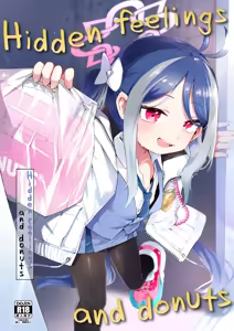Usobuki to Donuts o Motte | Hidden feelings and donuts — hentai manga cover on Fhentai