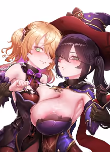 Page 19 of Teyvat Gravure #10: Mona & Fischl GOBLIN Impact (decensored) - preview thumbnail