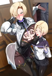 Page 9 of 顔だけは良いエロガキ美少年に主従契約された爆乳王子様騎士 - preview thumbnail