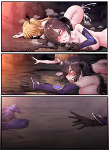 Page 10 of Teyvat Gravure #10: Mona & Fischl GOBLIN Impact (decensored) - preview thumbnail