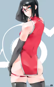 Page 33 of Mike196 - Sarada Uchiha - preview thumbnail