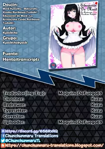 Page 31 of Maid Kyouiku. 1-7 -Botsuraku Kizoku Rurikawa Tsubaki- - preview thumbnail