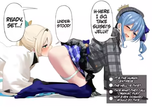 Page 2 of Kazama Iroha & Hoshimachi Suisei Haisetsu Jelly | Kazama Iroha & Hoshimachi Suisei Excretion Jelly - preview thumbnail