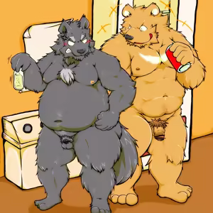 Page 1378 of Pixiv and Twitter furry artworks - preview thumbnail