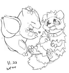 Page 1304 of Pixiv, Fanbox and Twitter furry artworks - preview thumbnail