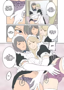 Page 13 of Maid Ken Couple no Nichijou l Повседневная жизнь двух неуживчивых горничных - preview thumbnail