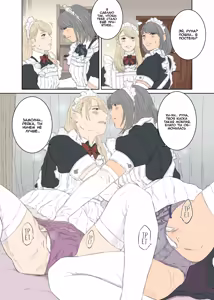 Page 14 of Maid Ken Couple no Nichijou l Повседневная жизнь двух неуживчивых горничных - preview thumbnail