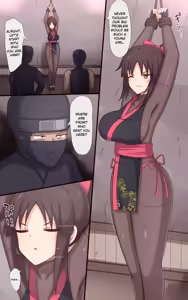 Page 5 of "Cow's Tongue Machine" Kunoichi Tickling Interrogation - preview thumbnail