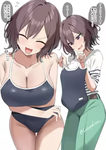 頼めば割と着てくれるあさり先生 — hentai manga cover on Fhentai