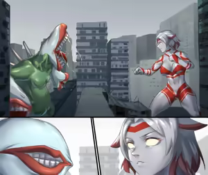 Page 15 of 【ArsonicHawt】奥特少女阿丽斯 VS 史莱姆毒气怪兽 第一卷 - preview thumbnail