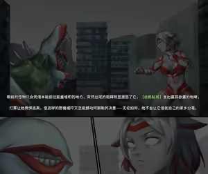 Page 16 of 【ArsonicHawt】奥特少女阿丽斯 VS 史莱姆毒气怪兽 第一卷 - preview thumbnail