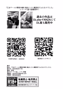 Page 33 of Otome Game no Akuyaku Reijou ni Tensei Shitara Ura Settei de Futanari deshita 3 - preview thumbnail