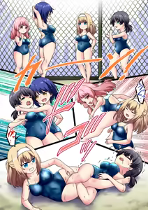Page 8 of 学校で女子プロレス! 全員失神失禁 試合後百合えっち暴力編 - preview thumbnail