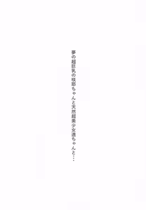 Page 2 of Un ga Tsuiteite Naze ka Toru-chan to Sakuya-san to Dekichatta Futari - preview thumbnail