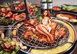 Page 580 of Andy chao 2023-12 Thanksgiving meat BBQ imagepack - preview thumbnail