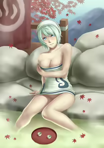 Page 37 of Monhan Nisshi Yukumo Onsenki - preview thumbnail