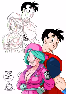 Page 17 of Lots of Sex in the Future! Bulma and Gohan - preview thumbnail