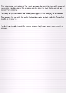 Page 17 of Misuke's Short Stories 27 - Haruka & Tiger Beetle - preview thumbnail