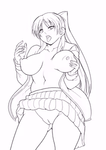 Page 28 of Misuke's Short Stories 28 - Tamaki & African Snail - preview thumbnail