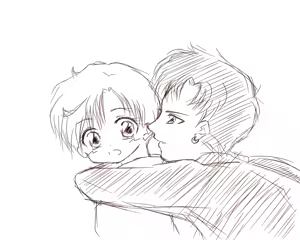 Page 81 of Sailor moon art compilation - preview thumbnail
