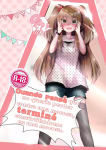 Mesugaki ni Maketakunai, to Omotteitara Mesugaki ni Natte Shimatta Ken | Cuando pense que no queria perder con una mocosa termine convirtiendome en una mocosa — hentai manga cover on Fhentai