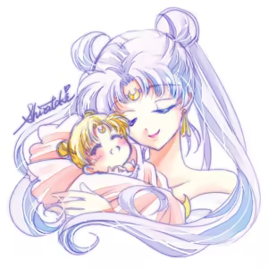 Page 172 of Sailor moon art compilation - preview thumbnail
