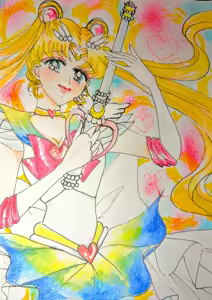 Page 200 of Sailor moon art compilation - preview thumbnail