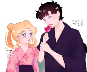 Page 235 of Sailor moon art compilation - preview thumbnail