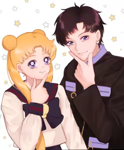 Page 241 of Sailor moon art compilation - preview thumbnail
