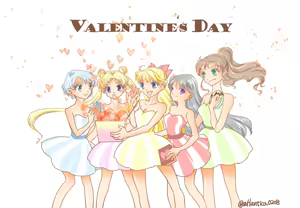 Page 274 of Sailor moon art compilation - preview thumbnail