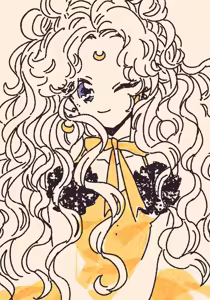 Page 335 of Sailor moon art compilation - preview thumbnail