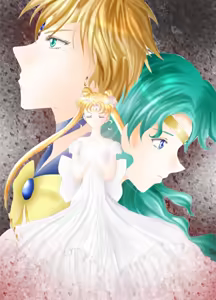 Page 49 of Sailor moon art compilation - preview thumbnail