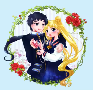 Page 96 of Sailor moon art compilation - preview thumbnail