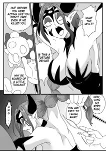 Page 14 of A captured female executive! The tickles of justice rain down on her! - preview thumbnail