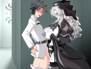 Page 24 of 『Kriemhild and Pure Love NTR Cheating Erotica: A Close Call in the Hallway』- Limited Strip Version - - preview thumbnail