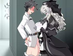 Page 27 of 『Kriemhild and Pure Love NTR Cheating Erotica: A Close Call in the Hallway』- Limited Strip Version - - preview thumbnail