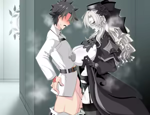 Page 10 of 『Kriemhild and Pure Love NTR Cheating Erotica: A Close Call in the Hallway』- Limited Strip Version - - preview thumbnail