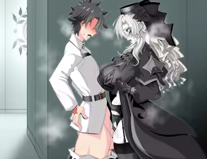 Page 12 of 『Kriemhild and Pure Love NTR Cheating Erotica: A Close Call in the Hallway』-Various Variants- - preview thumbnail
