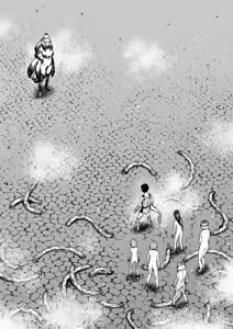 Page 105 of Tsugumomo Ura Gold Chou! Genkai Toppa Illust & Geki! Suji Kuyou Manga Shuu - preview thumbnail