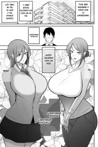Page 2 of Oyako Netorase Oba to Kanojo o Daite Kudasai｜Por Favor, Ten Sexo con mi Tía y mi Novia - preview thumbnail