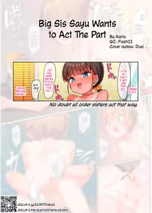 Page 33 of Sayu-nee wa Ane Buritai | Big Sis Sayu Wants to Act The Part - preview thumbnail