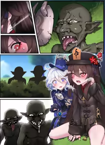 Page 4 of Teyvat Gravure #08: Hu Tao & Furina GOBLIN Impact (uncensored) - preview thumbnail