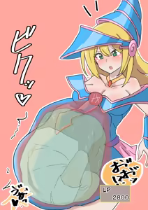 Page 4 of Black magician girl same size vore - preview thumbnail