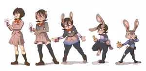 Page 156 of Nick Wilde&Judy Hopps(Zootopia) TF-Art - preview thumbnail